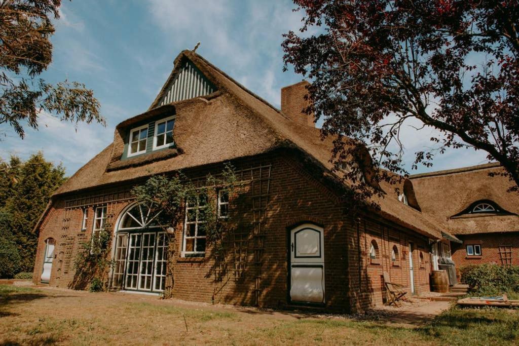 Landhaus Kurzenmoor Remise 100 Qm Seester Bagian luar foto